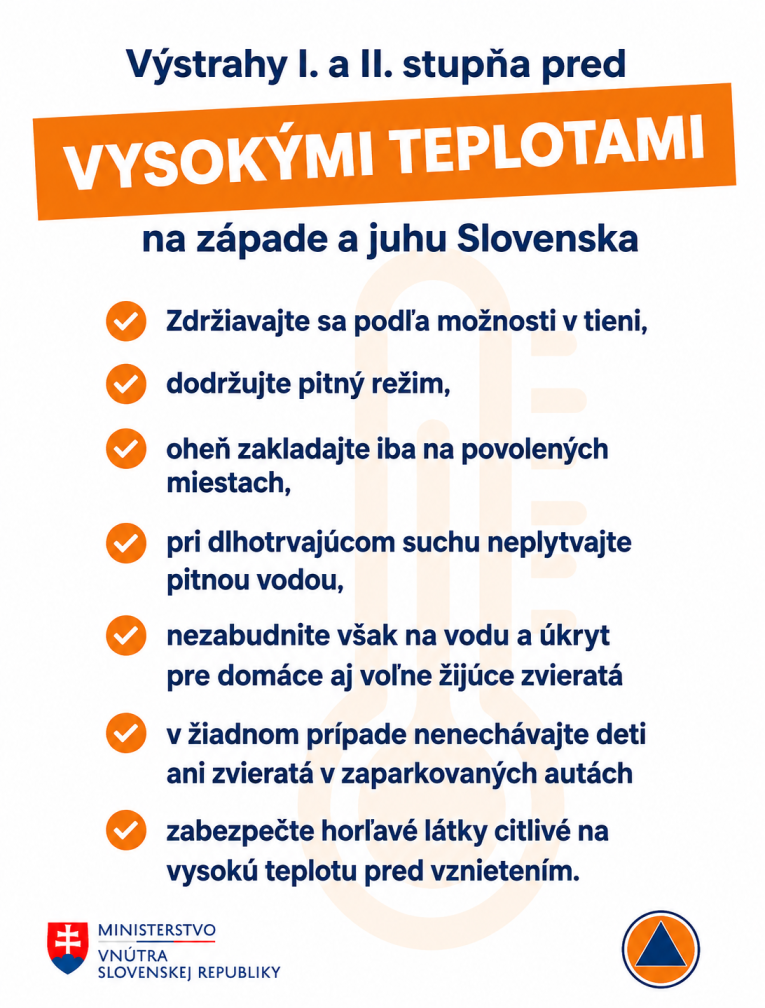 Vysoké teploty